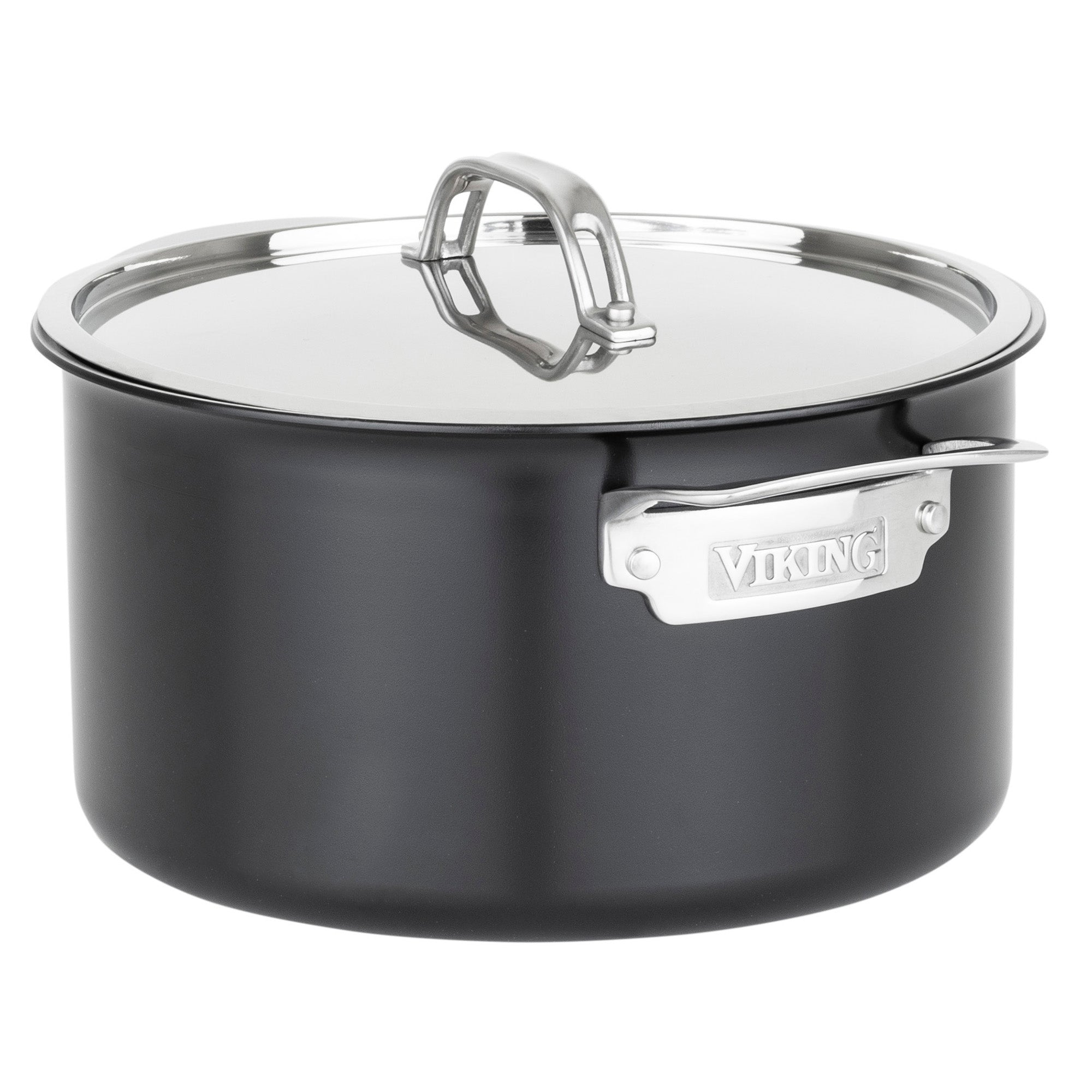 Viking Cast Black 12-piece 3-Ply Stainless Steel Cookware Set