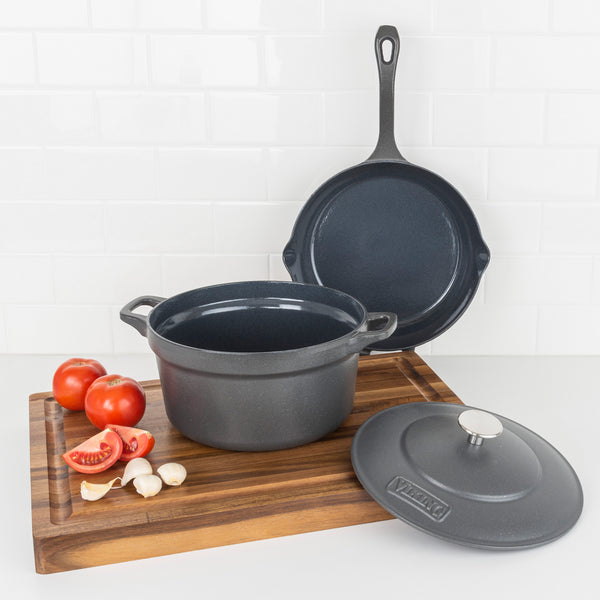 Viking 3Piece Cast Iron Set Viking Culinary Costco Next