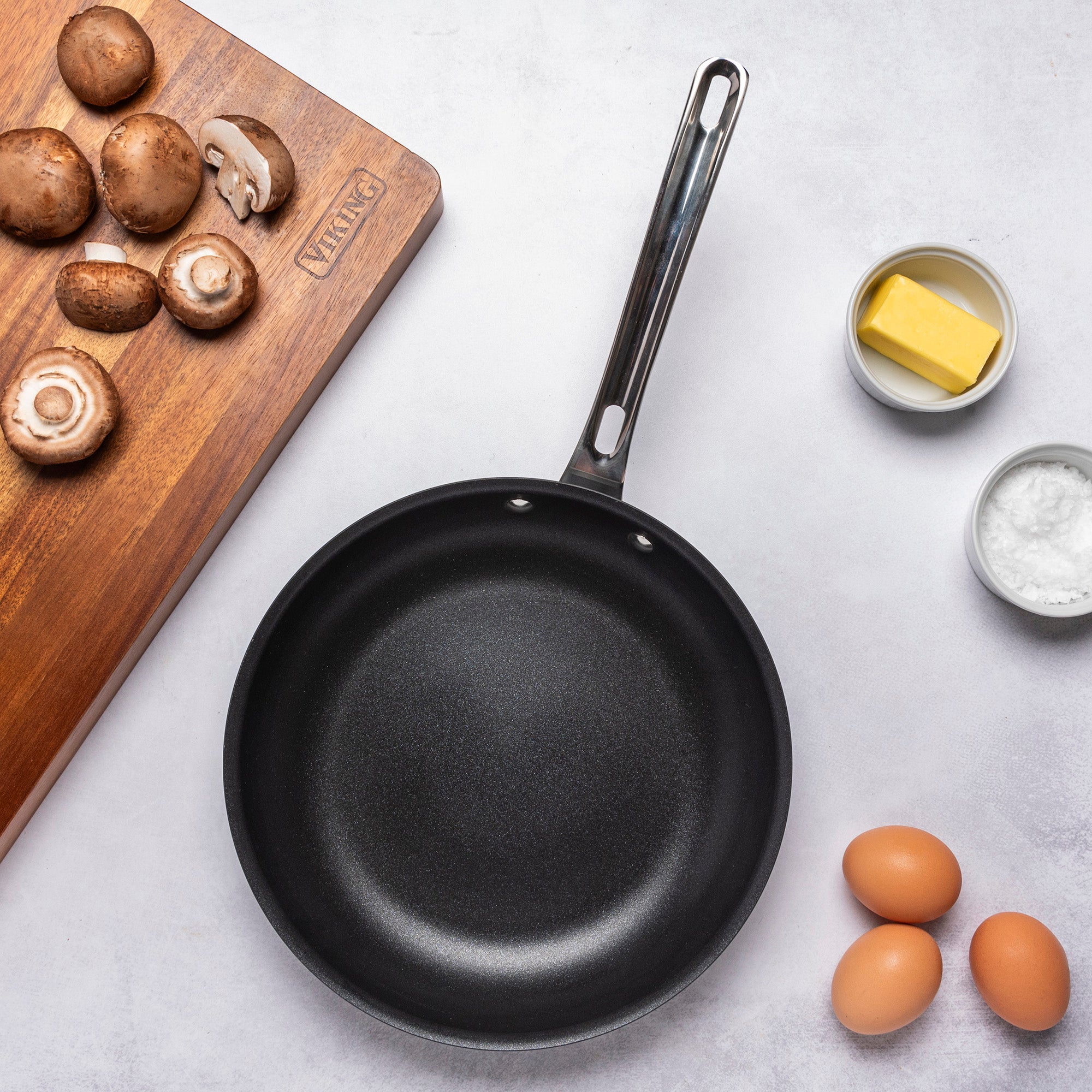 Viking Hard Anodized Ceramic Nonstick 12-piece Cookware Set