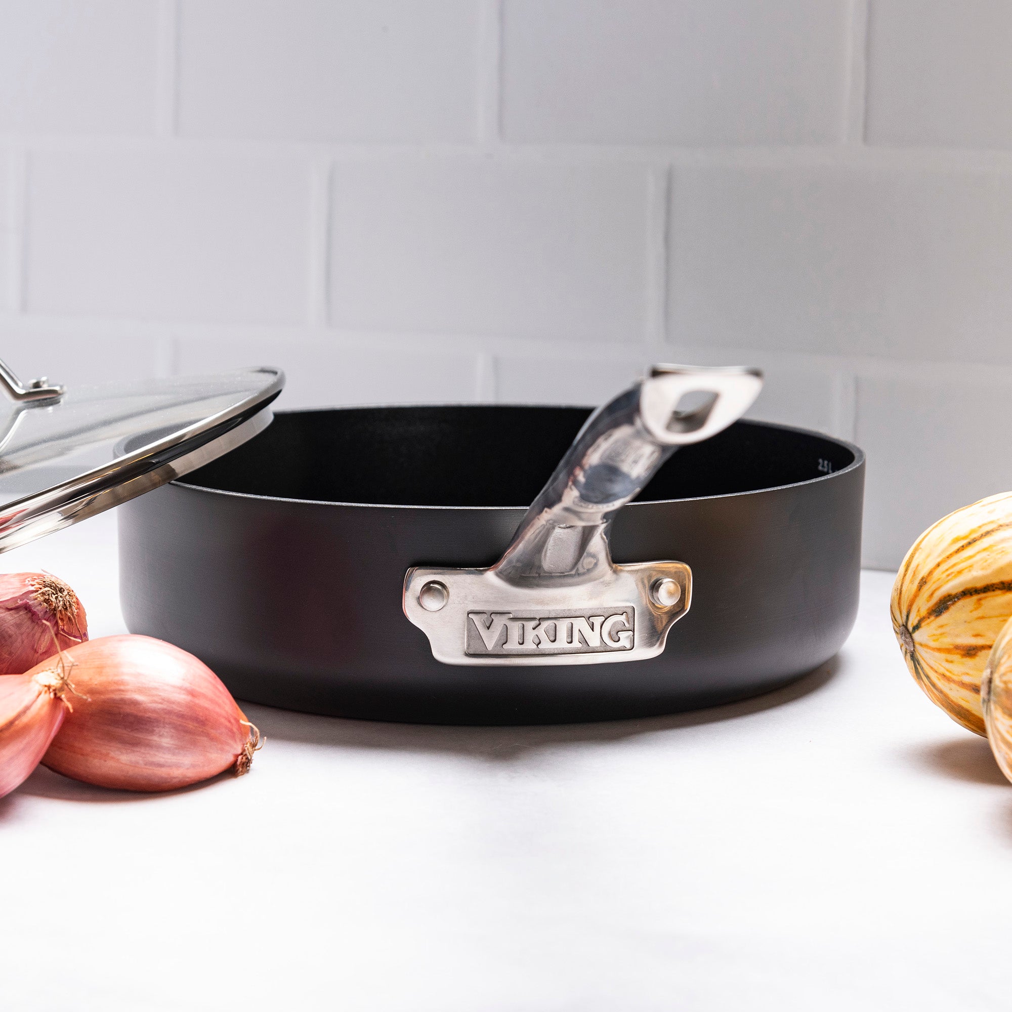 Viking Hard Anodized Ceramic Nonstick 12-piece Cookware Set