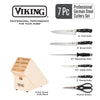 Viking Professional 7-Piece Cutlery Block Set