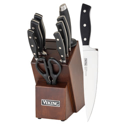 Product Image for Viking 10-Piece True Forged Cutlery Block Set