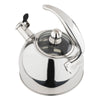 Viking 2.6-Quart Satin Stainless Steel Whistling Kettle with 3-Ply Base