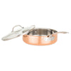 Viking 10-Piece 3-Ply Hammered Copper Clad Cookware Set